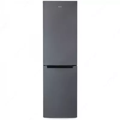 Ikki kamerali maishiy muzlatgich "Biryusa W880NF" (mat grafit) 370 l