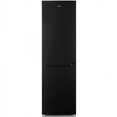 Бытовой двухкамерный холодильник "Бирюса B880NF" (Черный) 370 л