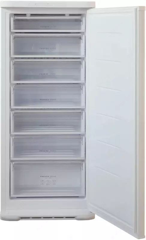 Вертикальный морозильник "Бирюса 646" (Белый) 230 л