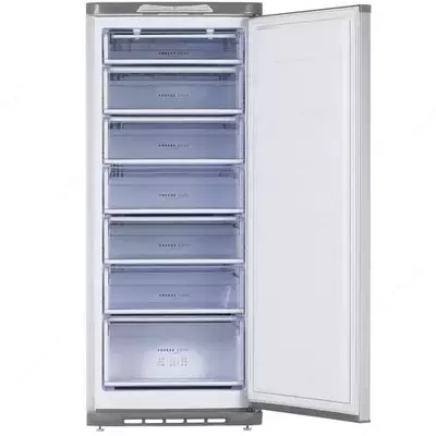 Вертикальный морозильник "Бирюса М646" (Серебристый) 230 л