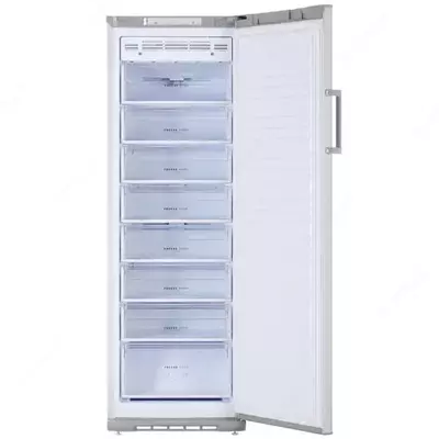 Вертикальный морозильник "Бирюса M647SN" (Серебристый) 280 л