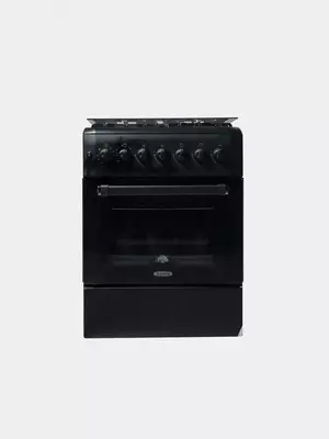 Газовая плита "Бирюса U60GG09BL" (Черная) 60 х 60 см