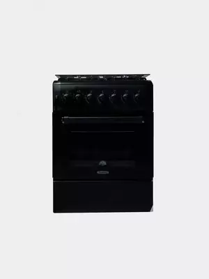Газовая плита "Бирюса U60GG14BL" (Черная) 60 х 60 см