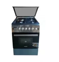 Газовая плита "Бирюса U60GG17SS" (Нержавеющая сталь) 60 х 60 см