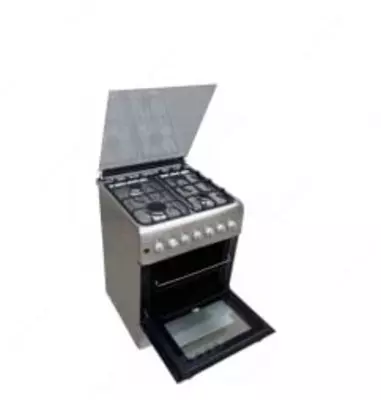 Газовая плита "Бирюса U60GG17SS" (Нержавеющая сталь) 60 х 60 см