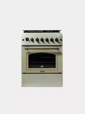 Газовая плита "Бирюса N60GG31BE" (Бежевая) 60 х 60 см