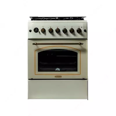 Газовая плита "Бирюса N60GG31BE" (Бежевая) 60 х 60 см