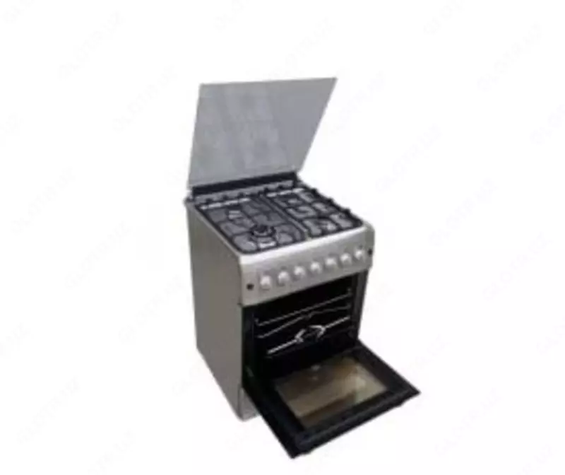 Газовая плита "Бирюса U60GG70SS" (Нерж. сталь) 60 х 60 см