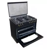 Комбинированная плита "Бирюса U90GG91BL" (Черная) 60 х 90 см - 6 171 000 сум