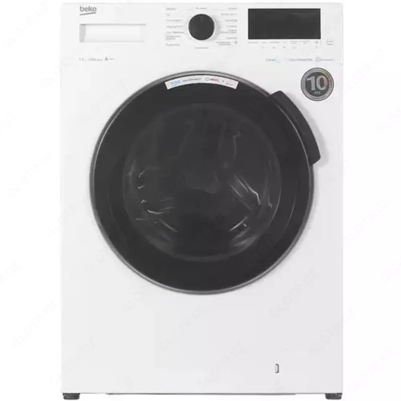 Стиральная машина автомат "BEKO WSPE7H616W" (Белая/Черная) 7.5 кг