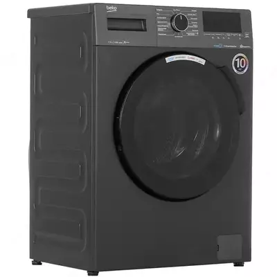 Kir yuvish mashinasi "BEKO WSPE7H616A" (Qora) 7,5 kg