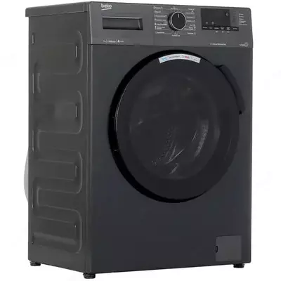 Стиральная машина автомат "BEKO WSPE7612A" (Черная) 7 кг