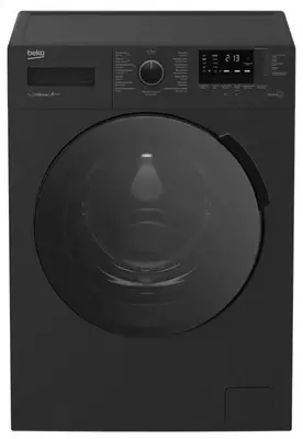 Стиральная машина автомат "BEKO WSRE7512PRA" (Черная) 7 кг