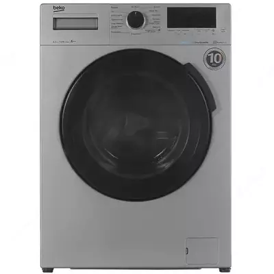 Стиральная машина автомат "BEKO WSPE6H616S" (Серая/Черная) 6.5 кг