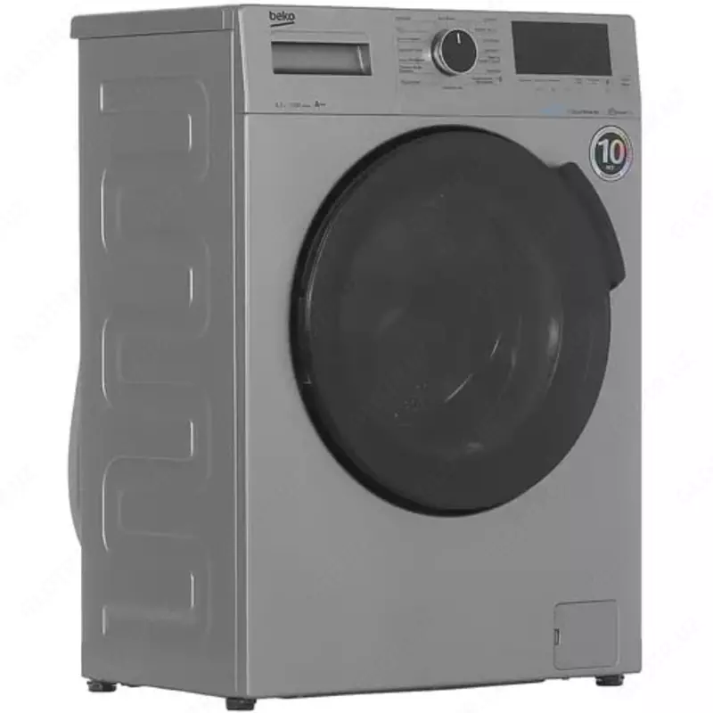 Стиральная машина автомат "BEKO WSPE6H616S" (Серая/Черная) 6.5 кг