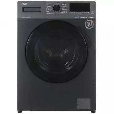 Kir yuvish mashinasi "BEKO WSPE6H616A" (Qora) 6,5 kg