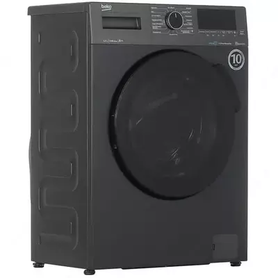 Kir yuvish mashinasi "BEKO WSPE6H616A" (Qora) 6,5 kg