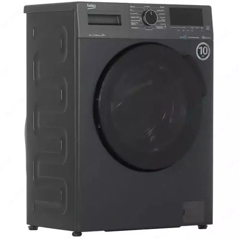 Стиральная машина автомат "BEKO WSPE6H616A" (Черная) 6.5 кг