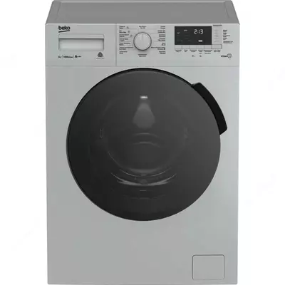 Стиральная машина автомат "BEKO WSRE6512PRS" (Серая/черная) 6 кг