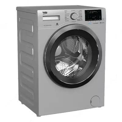 Стиральная машина автомат "BEKO WTV8636XCS" (Серебристая) 8 кг