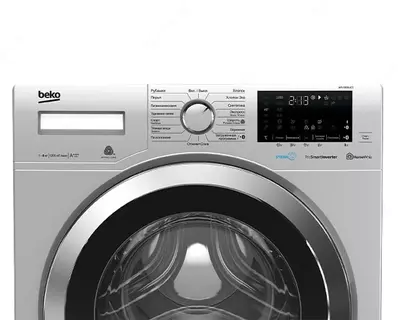 Стиральная машина автомат "BEKO WTV8636XCS" (Серебристая) 8 кг
