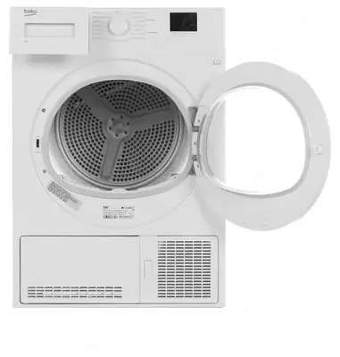 Сушильная машина автомат "ВЕКО DU7111GAW" (Белая) 7 кг
