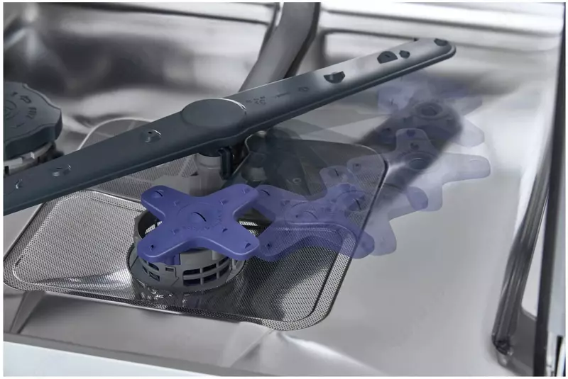 Посудомоечная машина "ВЕКО DFN28430X" (Серая) 14 к-тов