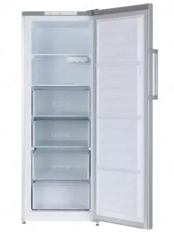 Vertikal muzlatgich "Veko RFSK215T01S" (kumush) 215 l