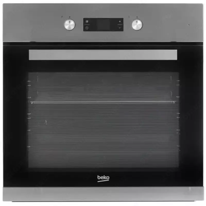 O'rnatilgan pech "Veko BIE22301X" (qora/kumush) 71 litr