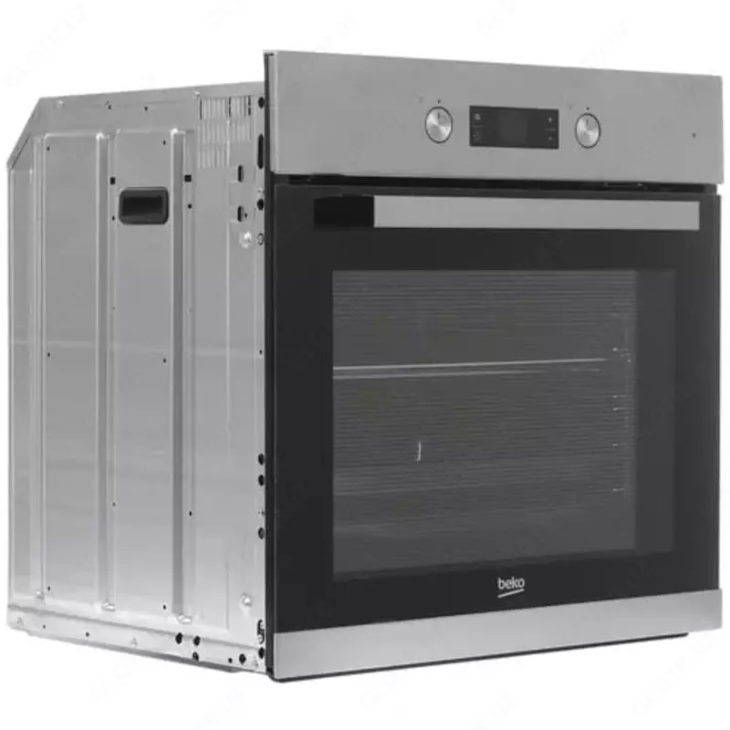 O'rnatilgan pech "Veko BIE22301X" (qora/kumush) 71 litr