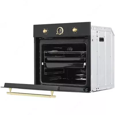 Встраиваемый Духовой шкаф "Веkо OIM27201A" (Черный/золотистый) 65 литров