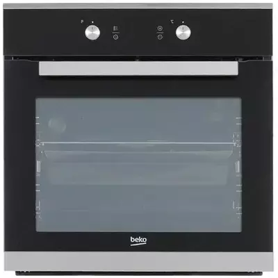 Встраиваемый Духовой шкаф "Веkо BIM15300XS" (Черный/серебристый) 71 литр