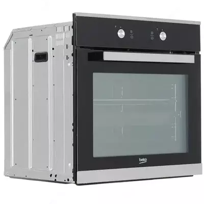 Встраиваемый Духовой шкаф "Веkо BIM15300XS" (Черный/серебристый) 71 литр