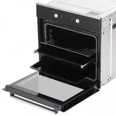 Встраиваемый Духовой шкаф "Веkо BIM15300XS" (Черный/серебристый) 71 литр