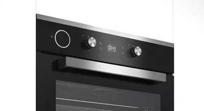 Встраиваемый Духовой шкаф "Веkо BIS25300XM" (Черный/серебристый) 71 литр