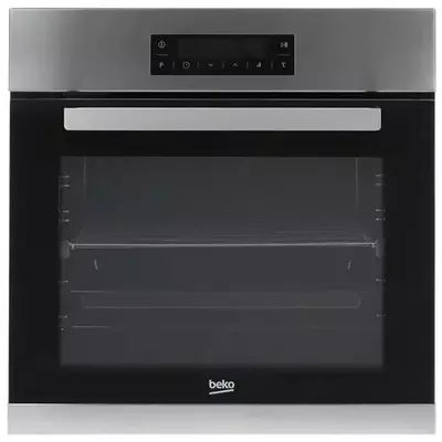 O'rnatilgan pech "Veko BIR22400XMS" (qora/kumush) 71 litr