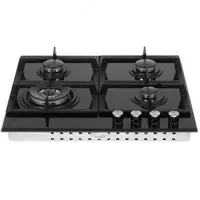 Газовая варочная панель "Beko HILW64235S" (Черное стекло) - 3 206 500 сум