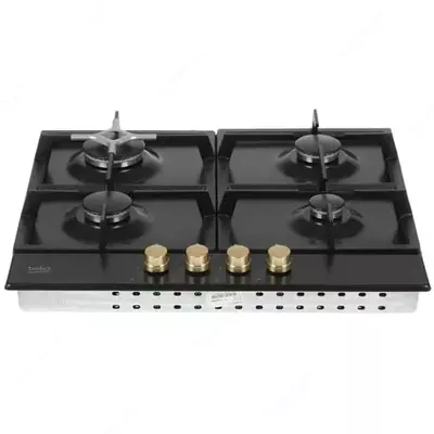 "Beko HIAG64225SAR" gaz plitasi (qora/oltin)