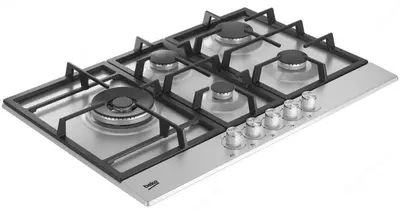 "Beko HIAL75225SX" gaz plitasi (kumush)