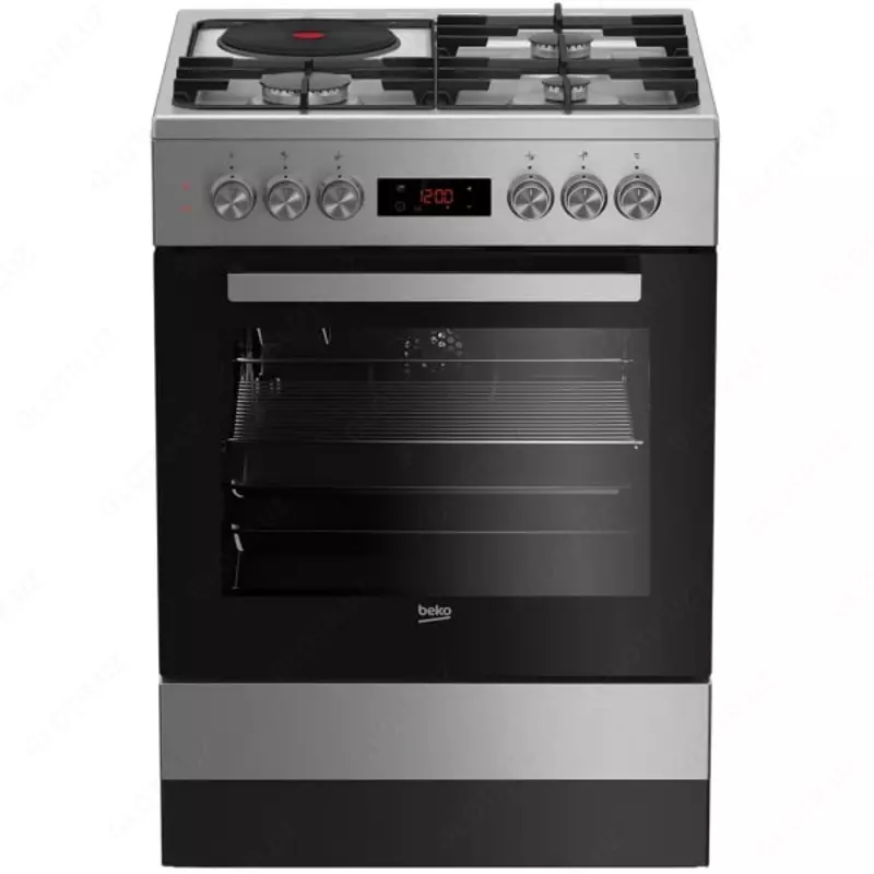 Комбинированная плита "Beko FSE63330DX Superia" (Серая) 60 х 85 см