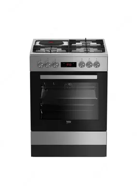 Kombinatsiyalangan pechka "Beko FSE63330DX Superia" (Kulrang) 60 x 85 sm