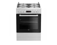 Газовая плита "Beko FSE62330GWD" (Белая) 60 х 85 см - 5 203 000 сум