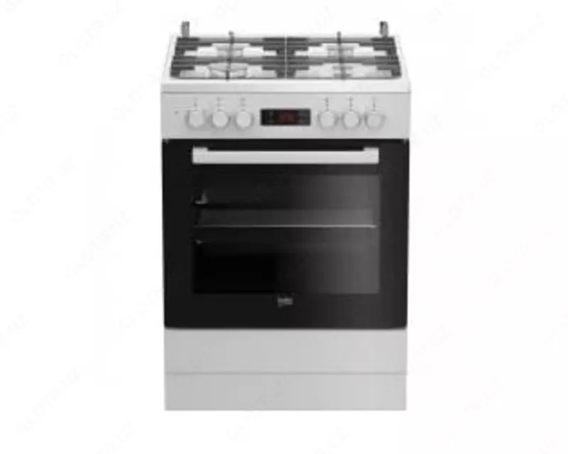 Газовая плита "Beko FSE62330GWD" (Белая) 60 х 85 см