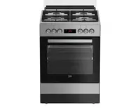 Газовая плита "Beko FSM62330DXT" (Серая) 60 х 85 см