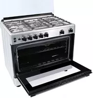 Газовая плита "Beko GG15115DX" (Белая) 90 х 60 см - 9 135 500 сум