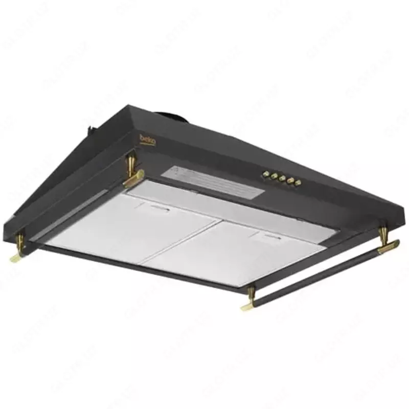 Каминная Вытяжка "Beko CWB6410AR" (Черная/Золотистая) 60 см