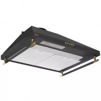 Каминная Вытяжка "Beko CWB6410AR" (Черная/Золотистая) 60 см