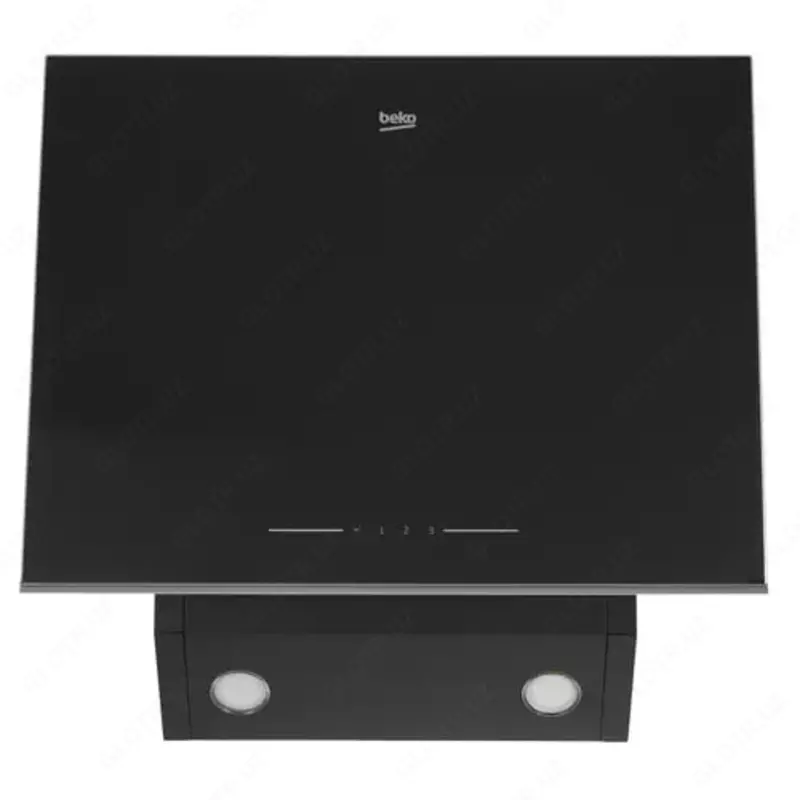 Наклонная Вытяжка "Beko Beyond BHCA64640B" (Черное стекло) 60 см