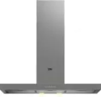 Каминная Вытяжка "Beko Beyond BHCB91632X" (Серая) 90 см