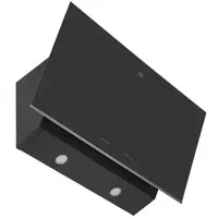 Наклонная Вытяжка "Beko Beyond BHCA94640BH" (Черное стекло) 90 см